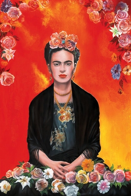 Frida Kahlo Poster Meditation