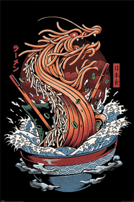 Ilustrata Poster Dragon Ramen