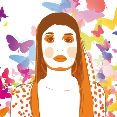 butterfly girl