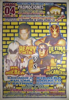 Heavy Metal - Mr. Niebla vs Ultimo Guerrero - Rey Bucanero - Lucha Libre