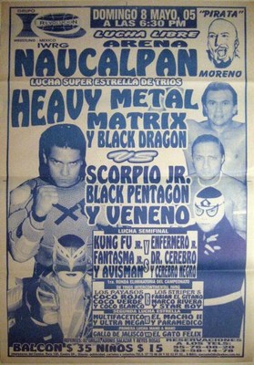 Heavy Metal - Matrix - Black Dragon - Lucha Libre