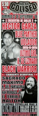 G.T.W.A - Lucha Libre Poster - Hector Garza-27 Sep 09