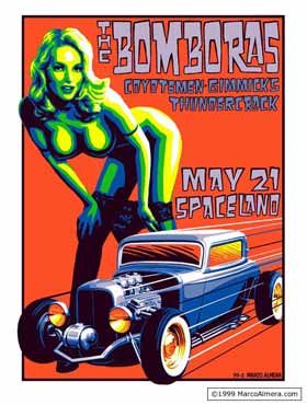 Bomboras at Spaceland