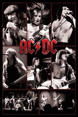 ac/dc Poster