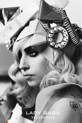 Lady Gaga Telephone - Poster