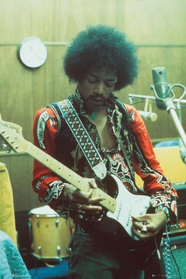Jimi Hendrix Poster Studio