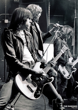 Ramones Poster Live at CBGB's 1977