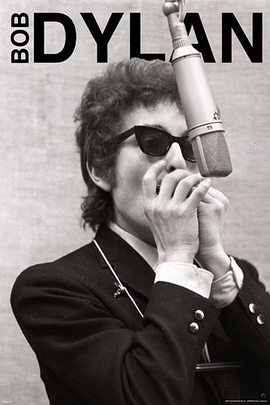 Bob Dylan Poster Harmonica
