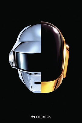 Daft Punk Helmet Poster