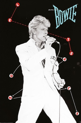 David Bowie Poster Lets Dance