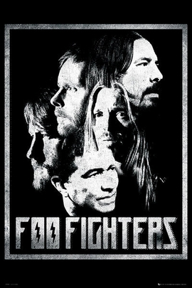 Foo Fighters Poster Faces