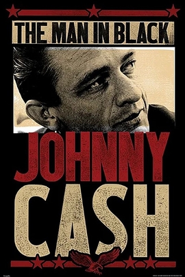 Johnny Cash Poster The Man in Black