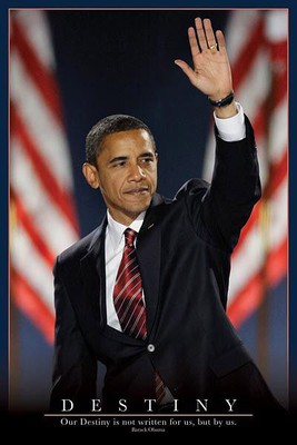 Barack Obama - Destiny - Poster