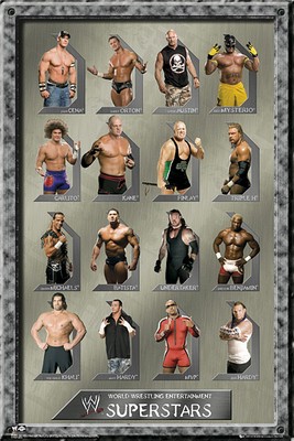 WWE - Superstars - Poster