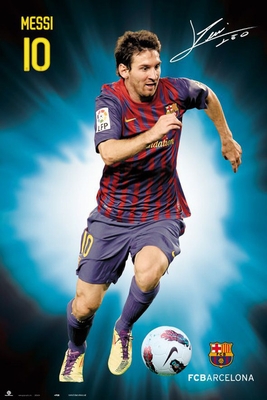 Lionel Messi Poster FC Barcelona