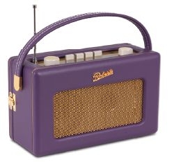 Roberts Radio - Kunstleder Cassis Lila
