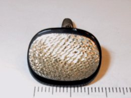 Silber goldplattiert m. Onix
