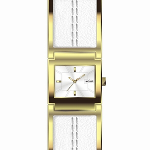 Bangle - Weiss - Axcent Uhr
