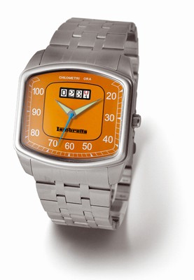 Chilometri Ora Bracelet Orange - Lambretta Uhr