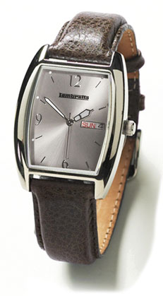 Luna Leather Silver - Lambretta Uhr