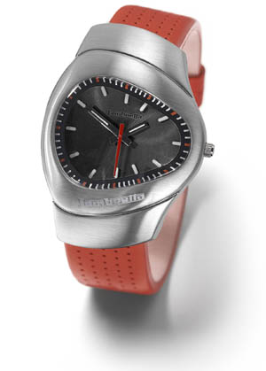 Milio Black Red Strap - small - Lambretta Uhr