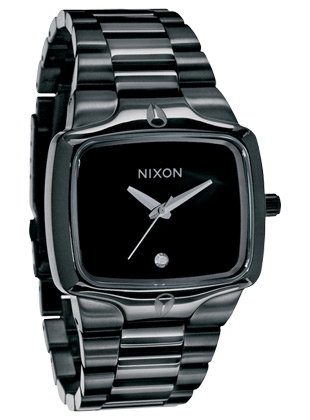 The Player - All Black - Nixon Uhr