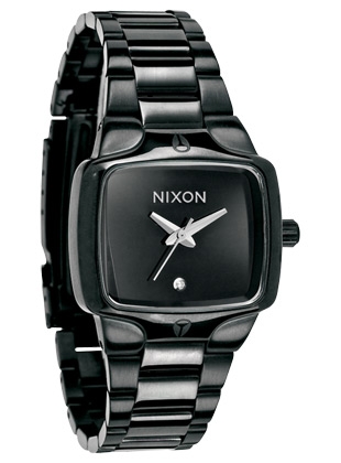 The Small Player - All Black - Nixon Uhr