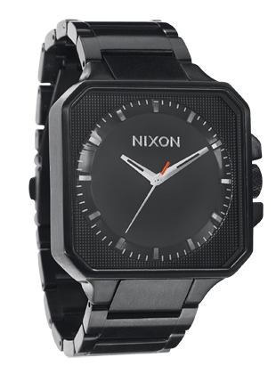 The Platform - All Black - Nixon Uhr