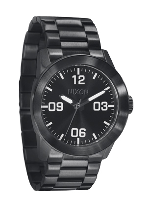 The Private SS - All Black - Nixon Uhr