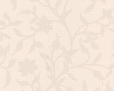 Tapete - Flock II - Champagner - Floral