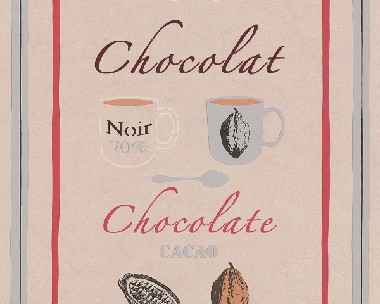 Tapete - Chocolat - Rot