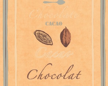 Tapete - Chocolat - Gelb