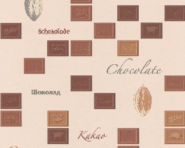 Tapete - Chocolat 2 - Beige 