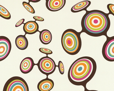 Tapete - Contzen II - Space Bubbles Bunt
