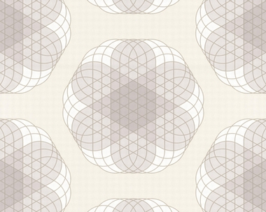 Tapete - Contzen Papers - Linear Flowers - Beige