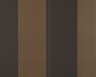 Tapete - Flock - beige braun - Streifen
