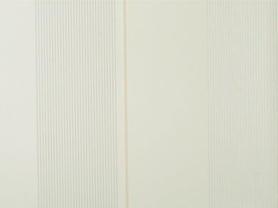 Tapete - Flock - creme weiss - Streifen