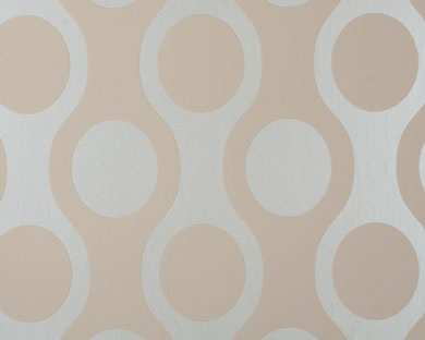 Tapete - Flock - creme beige