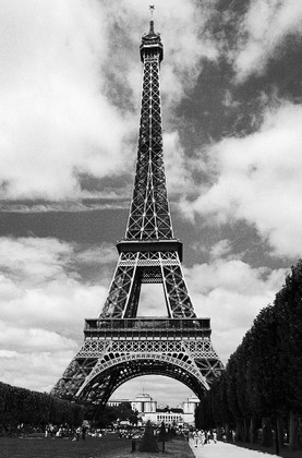 Fototapete - Riesenposter - Paris - La Tour Eiffel - Eiffelturm  - Klicken fr grssere Ansicht