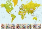 FOTOTAPETE - WELTKARTE - WORLD MAP