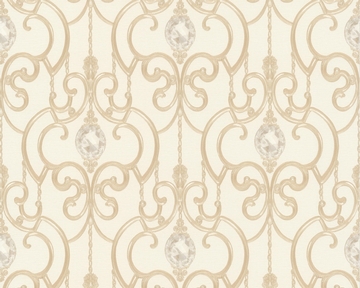 Tapete - Hermitage 8 - Beige