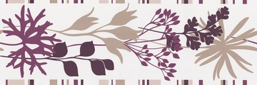 Tapete - Springtime 3 - Bordre Violett