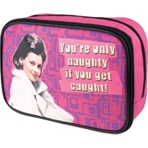 Schminktasche - You are only naughty...
