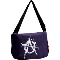 Schultertasche - Anarchy (logo)