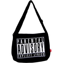 Schultertasche - Parental Advisary