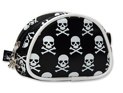 Mini Bag Skulls Black