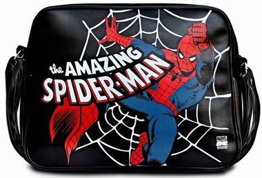 Marvel - Spider-Man Tasche - Schwarz - Kunstleder