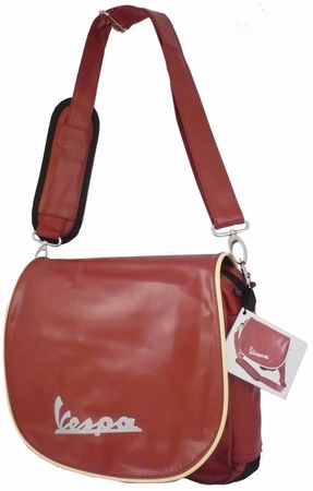 Vespa Tasche - Messenger Bag - rot