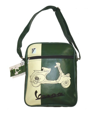 Vespa Schultertasche - gr�n