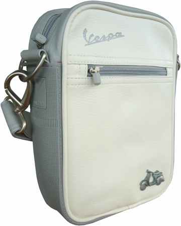 Vespa Schultertasche klein - creme